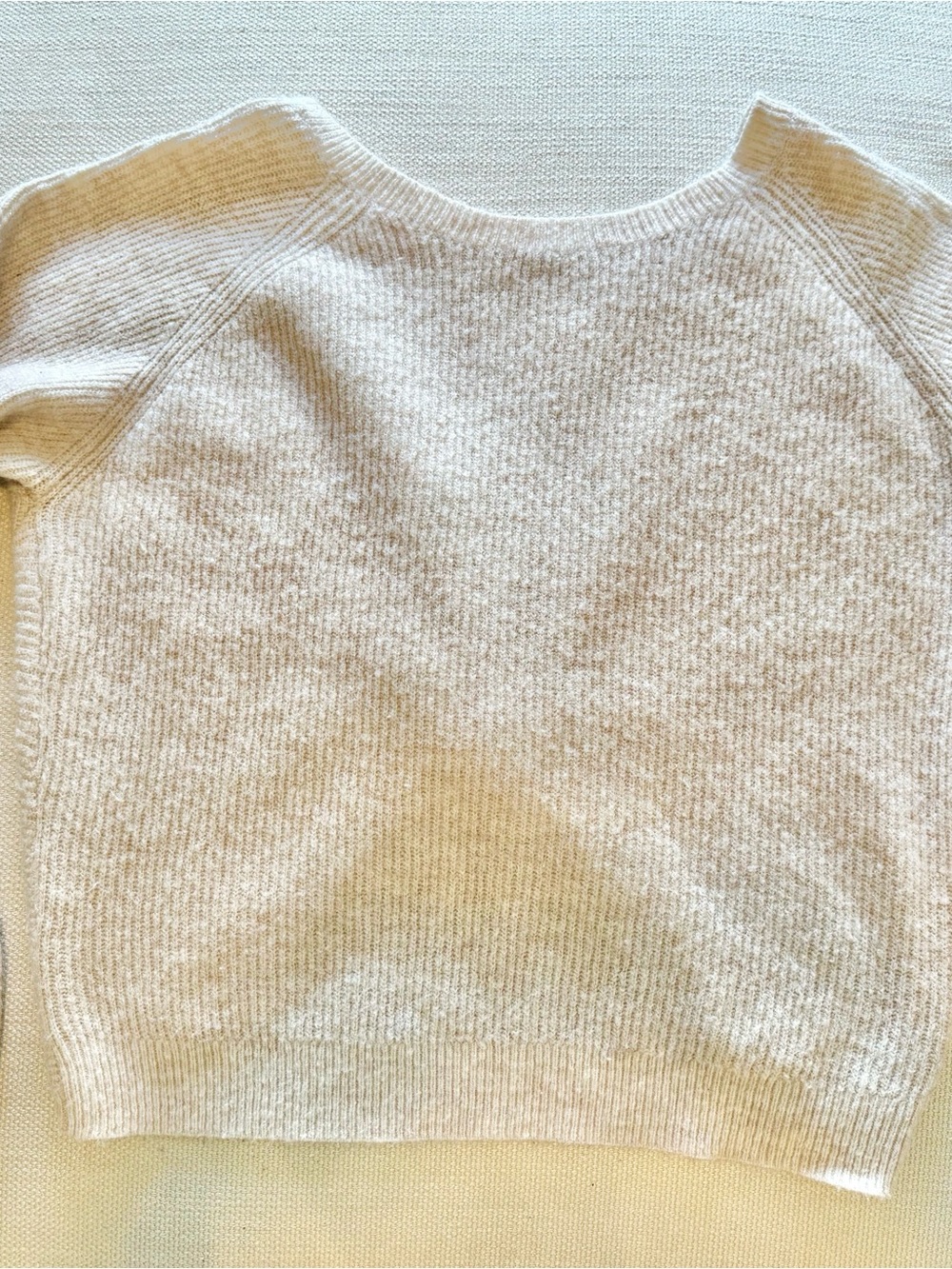 Gentle Fawn Twist-back Sweater in Beige Oatmeal Pink - Picture 3 of 5